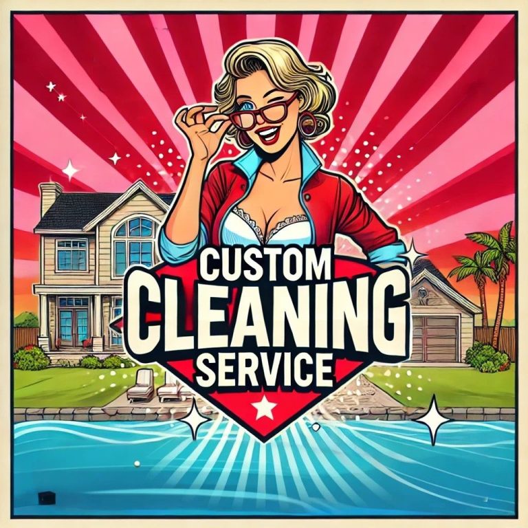 Smiling maid from Pleasant Home Cleaning advertising expert custom house cleaning in Dana Point