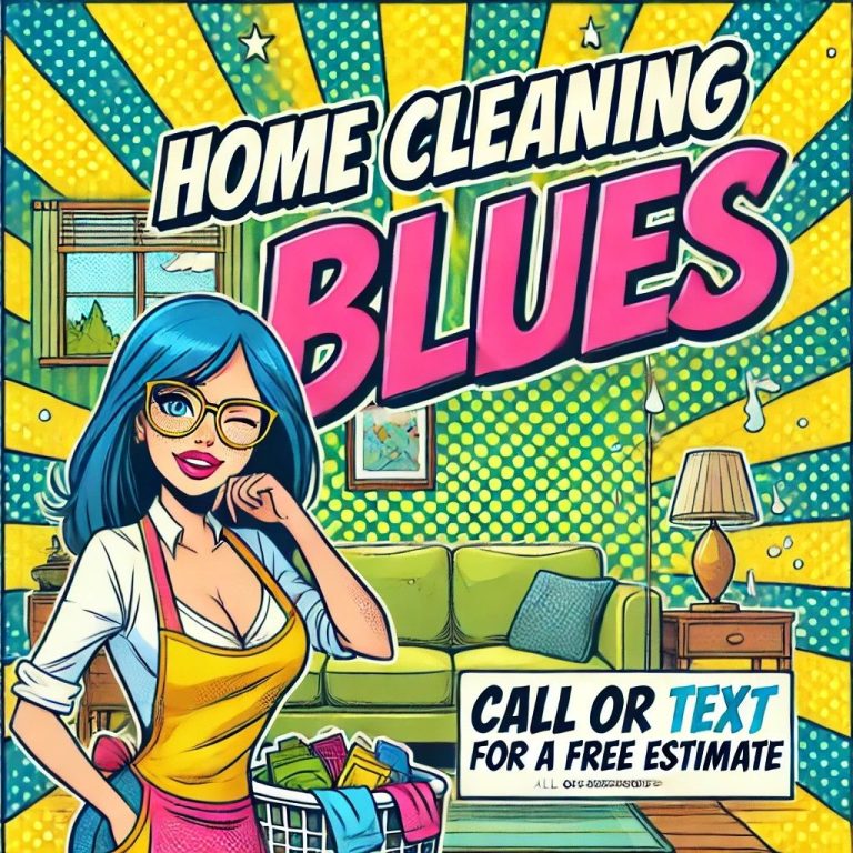 Smiling maid from Pleasant Home Cleaning advertising home cleaning in Dana Point